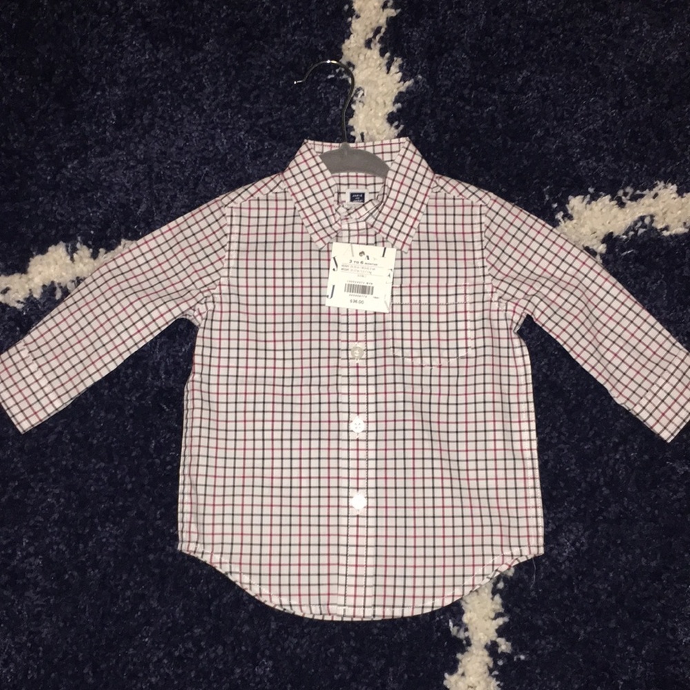 NEW Janie and Jack button down shirt